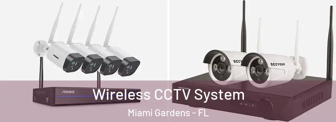  Wireless CCTV System Miami Gardens - FL